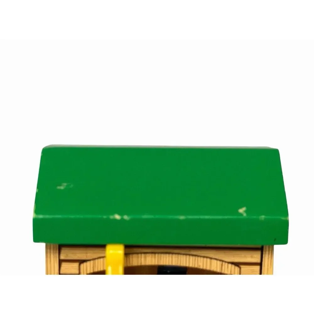 Wooden Railway Thomas the Train Sodor Conductor Shed 2001 Learning Curve Toll